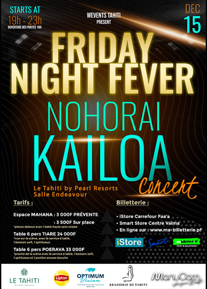 FRIDAY NIGHT FEVER