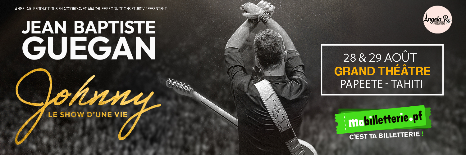 JEAN BAPTISTE GUEGAN - JOHNNY LE SHOW D'UNE VIE